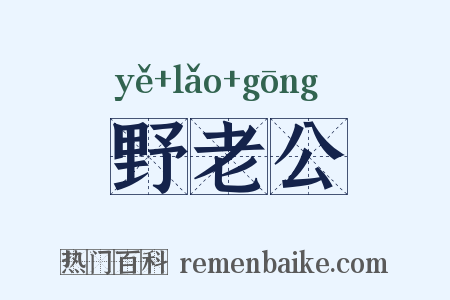 野老公是什么意思的图片